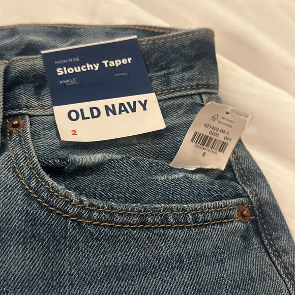 NWT Old Navy slouchy taper jeans - Picture 7 of 7